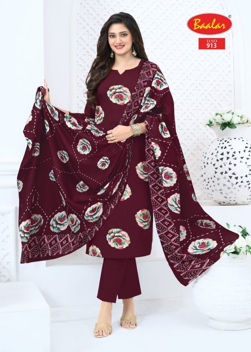 Pashmina Vol 9 By Baalar Lawn Cotton Printed Dress Material 